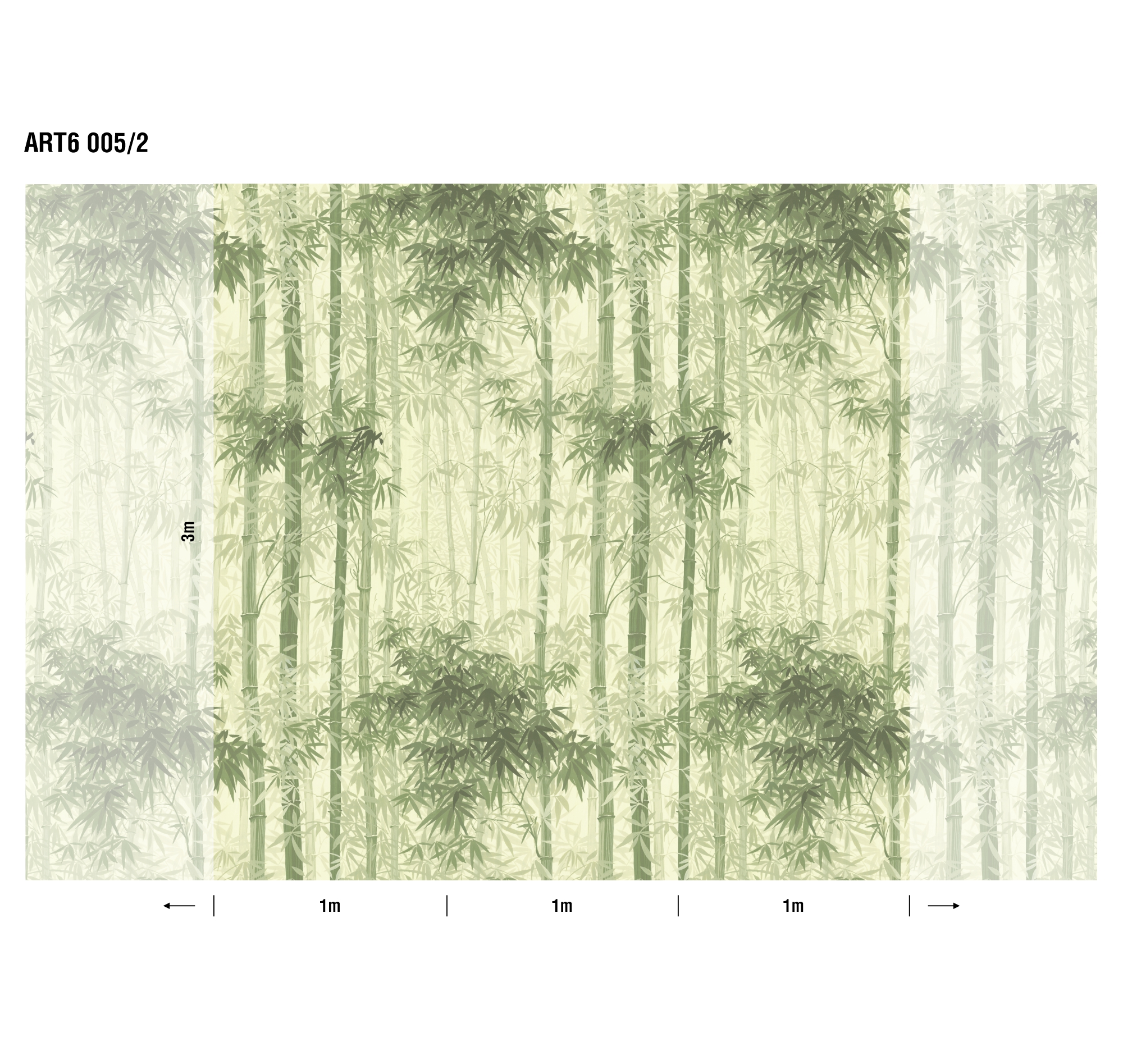 Панно Loymina Пейзаж Бамбуковая роща ART6 005/2 3×3